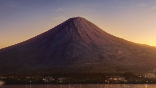 湖畔のキャンプ場